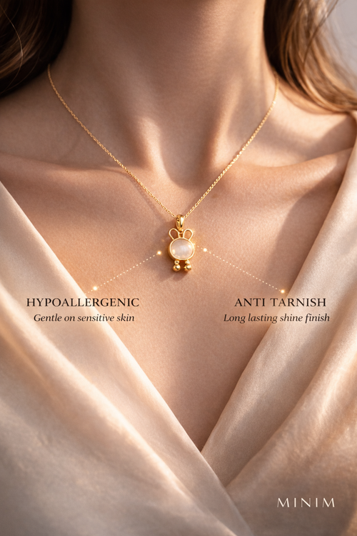 Bunny Pendant Necklace