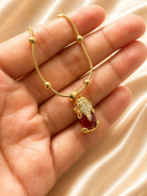 Crimson Charm Duo Set