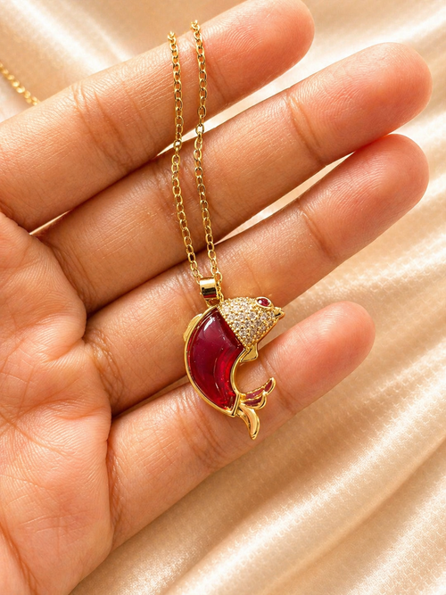 Crimson Charm Duo Set