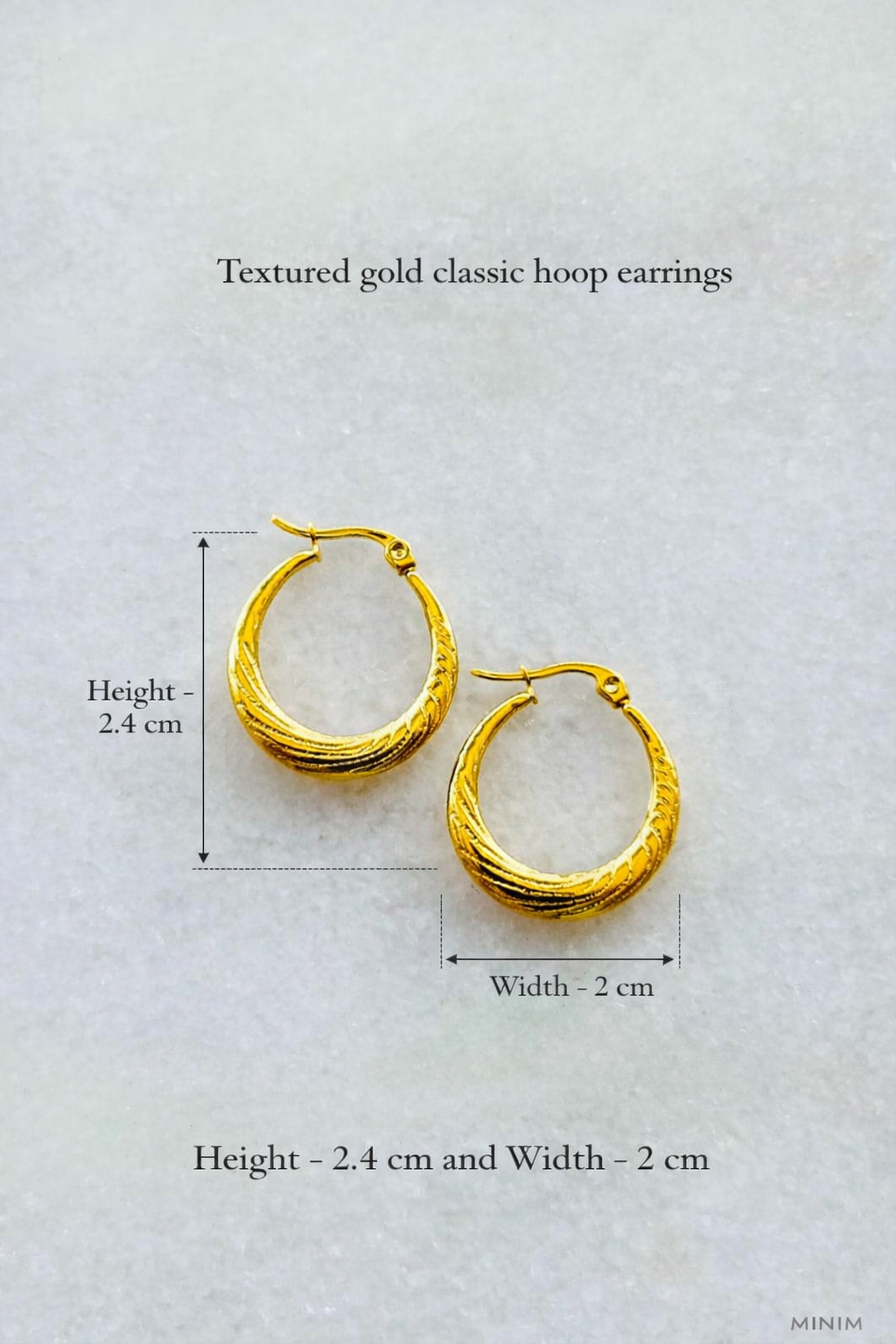 Classic Gold Hoop Earrings