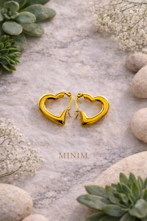Round Small Golden Hoop