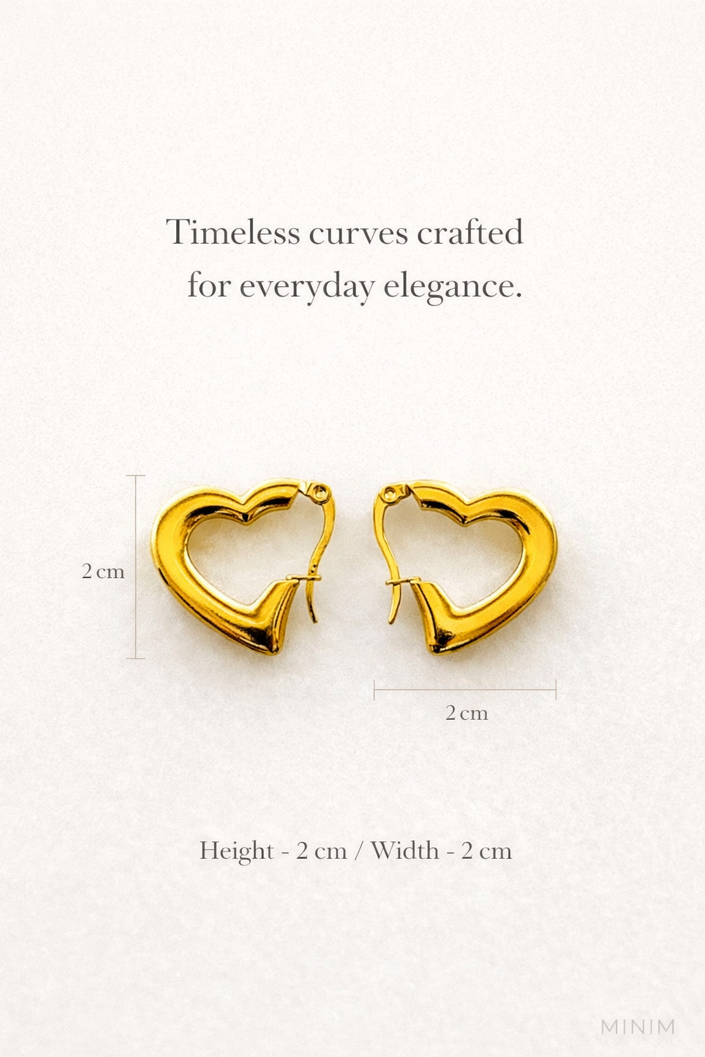 Round Small Golden Hoop