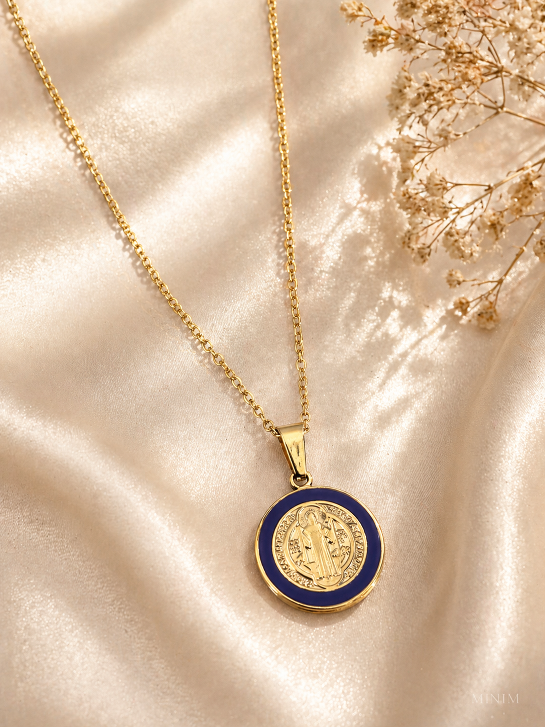 Saint Medallion Necklace