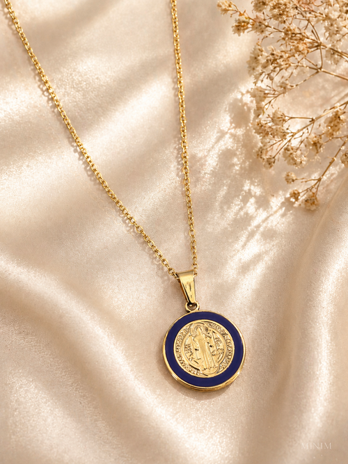 Saint Medallion Necklace