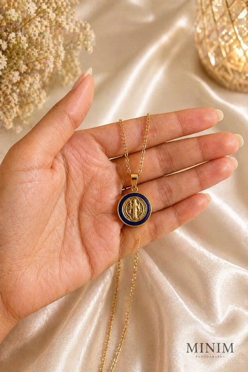 Saint Medallion Necklace